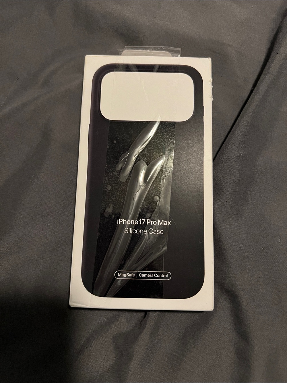 Apple iPhone 17 Pro Max Silicone Case - Dark Purple